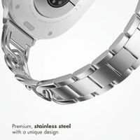 Selencia Chain band Samsung Galaxy Watch 9 (40/44mm) / Watch 8 (40/44mm) / Classic (46mm) - Silver