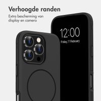 imoshion Color Backcover met Thin MagSafe Ring Apple iPhone 16 Pro - Zwart