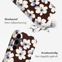 Selencia Vivid Backcover Samsung Galaxy S24 FE - Choco Flower Pop