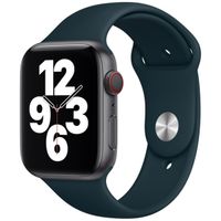 Apple Sport Band Apple Watch Series 1 t/m 9 / SE (38/40/41 mm) | Series 10 / 11 (42 mm) - Mallard Green