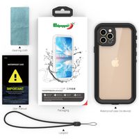 Redpepper Dot Plus Waterproof Backcover Apple iPhone 12 Pro - Zwart