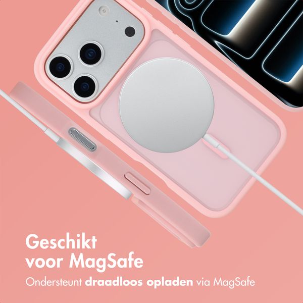 imoshion Color Guard Backcover met MagSafe Apple iPhone 17 Pro Max - Lichtroze