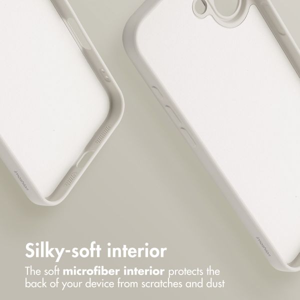 imoshion Colour Back Cover with MagSafe Apple iPhone 16 - Beige