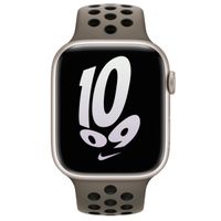 Apple Nike Sport Band Apple Watch Series 1-10 / SE / Ultra (2) - 42/44/45/46/49 mm - Olive Grey / Black