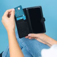 imoshion Mandala Bookcase Oppo A15 - Zwart