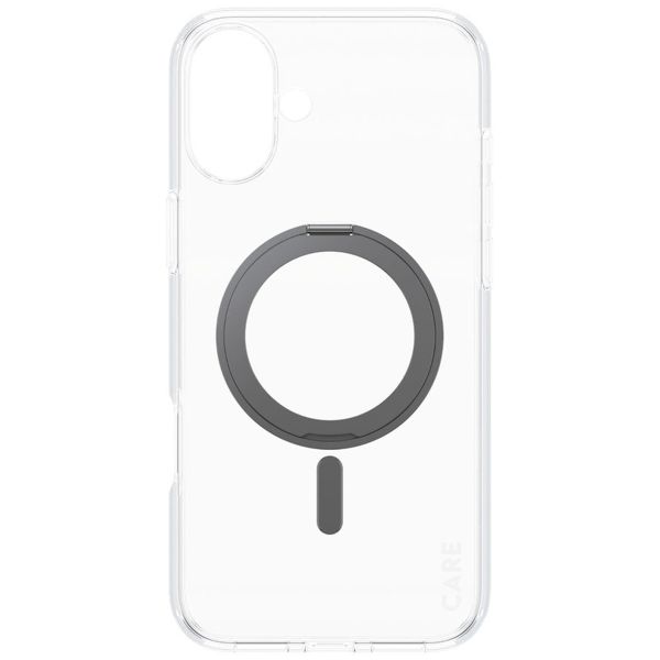 CARE by PanzerGlass Kickstand Case MagSafe Apple iPhone 16 Plus - Zwart