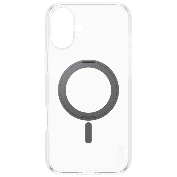 CARE by PanzerGlass Kickstand Case MagSafe iPhone 16 Plus - Zwart