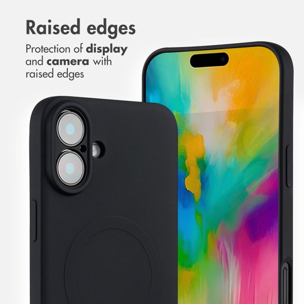 imoshion Colour Back Cover with MagSafe Apple iPhone 16 - Black