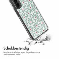 imoshion Design hoesje Samsung Galaxy A17 - Bloom Love Sage Green