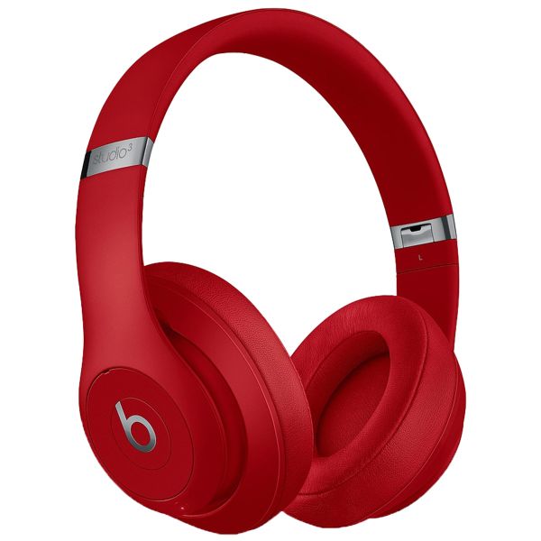Beats Studio3 Draadloze Over-ear Koptelefoon - Active Noise Cancelling (ANC) - Red Core