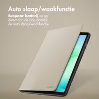 Accezz Classic Tablet Case Samsung Galaxy Tab A11 Plus - Greige