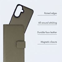 imoshion Detachable 2-in-1 Luxury Bookcase Samsung Galaxy A37 (5G) - Green