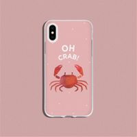 Design Backcover iPhone 6 / 6s - Oh Crab