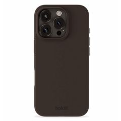 Holdit Silicone Case Apple iPhone 16 Pro - Chocolate