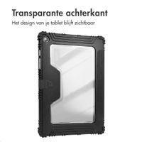 Accezz Rugged Trifold Bookcase Samsung Galaxy Tab A9 Plus - Zwart