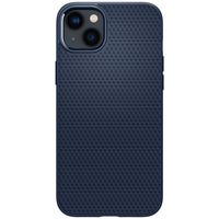 Spigen Liquid Air Backcover iPhone 14 Plus - Donkerblauw