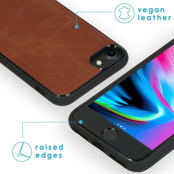 imoshion Uitneembare 2-in-1 Luxe Bookcase Apple iPhone SE (2020/2022) / 8 / 7 - Bruin