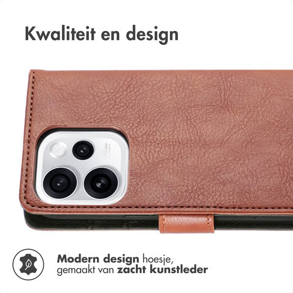 imoshion Luxe Bookcase Oppo Reno 15F - Bruin