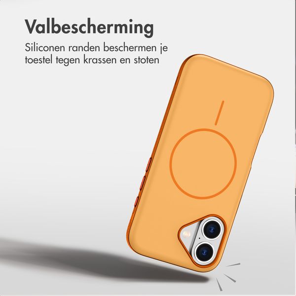 imoshion Color Backcover met Thin MagSafe Ring Apple iPhone 17 - Oranje