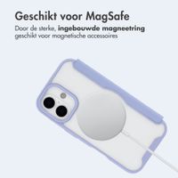 imoshion Transparante Bookcase met MagSafe Apple iPhone 16 - Lila
