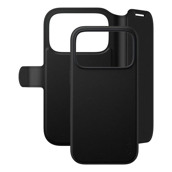 CARE by PanzerGlass Tango 2 in 1 Wallet Case MagSafe Apple iPhone 18 Pro / 17 Pro - Zwart