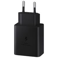 Samsung Originele Power Adapter met USB-C kabel Samsung Galaxy A22 (5G) - Oplader - USB-C aansluiting - Fast Charge - 45 Watt - 1,8 meter - Zwart