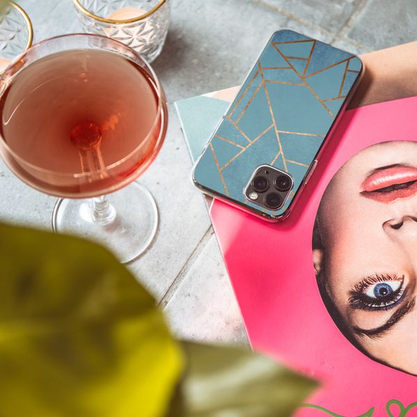 imoshion Design hoesje Samsung Galaxy A71 - Blue Graphic