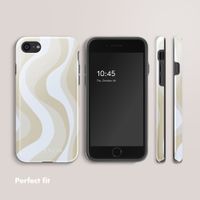 Selencia Vivid Back Cover Apple iPhone SE (2022 / 2020) / 8 / 7 / 6(s) - Desert Waves Beige
