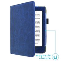 imoshion Vegan Leather Bookcase Kobo Nia - Donkerblauw