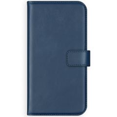 Selencia Echt Leren Bookcase iPhone 11 Pro - Blauw