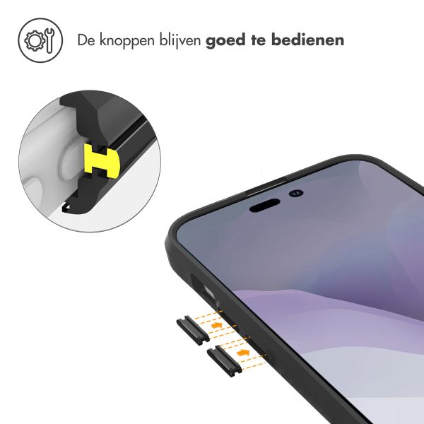 imoshion Rugged Hybrid Case Apple iPhone 14 Pro Max - Zwart