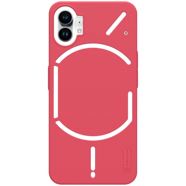 Nillkin Super Frosted Shield Case Nothing Phone (1) - Rood