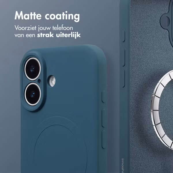 imoshion Color Backcover met MagSafe Apple iPhone 17 - Donkerblauw