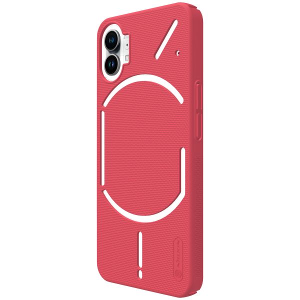 Nillkin Super Frosted Shield Case Nothing Phone (1) - Rood