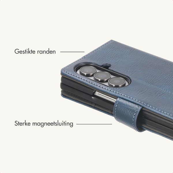 imoshion Luxe Bookcase Samsung Galaxy Z Fold 8 Ultra - Donkerblauw