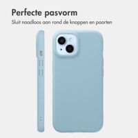 imoshion Texture Backcover Apple iPhone 15 - Lichtblauw