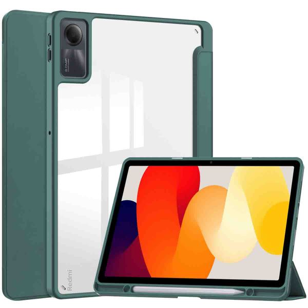 imoshion Trifold Hardcase Bookcase Xiaomi Redmi Pad SE - Groen