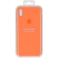 Apple Silicone Backcover Apple iPhone Xs Max - Papaya