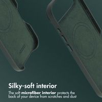Accezz Leather Back Cover with MagSafe Apple iPhone Air - Cedar Green