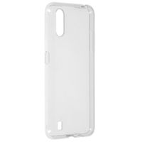 Softcase Backcover Samsung Galaxy A01 - Transparant