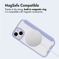 imoshion Transparent Bookcase with MagSafe Apple iPhone 15 - Lilac