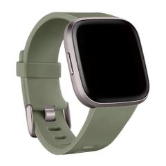 Fitbit Classic siliconen band Fitbit Versa / Versa 2 / Versa Lite - Maat L - Olive