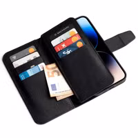 Wachikopa Multi Wallet Bookcase Apple iPhone 14 Pro - Black