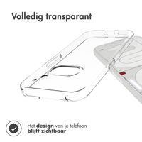 Accezz Clear Backcover Nothing Phone (2a) / (2a) Plus - Transparant