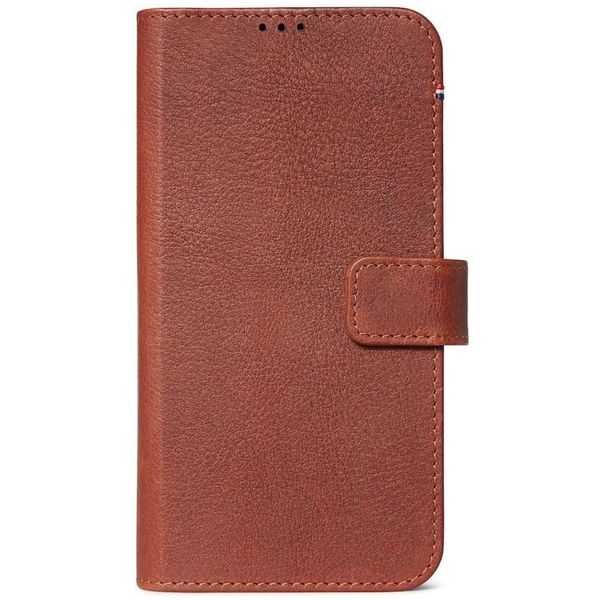 Decoded 2 in 1 Leather Bookcase iPhone 11 - Bruin