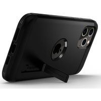Spigen Tough Armor Backcover Apple iPhone 12 (Pro) - Zwart