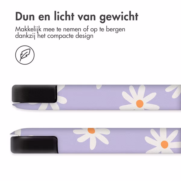 imoshion Design Trifold Bookcase Samsung Galaxy Tab A11 Plus / A9 Plus - Flowers Distance