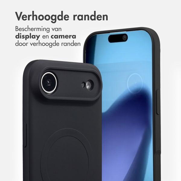 imoshion Color Backcover met MagSafe Apple iPhone Air - Zwart