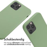 imoshion Siliconen hoesje met koord iPhone 12 (Pro) - Groen