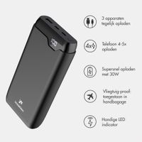 imoshion Powerbank 27.000 mAh - Quick Charge en Power Delivery - Zwart